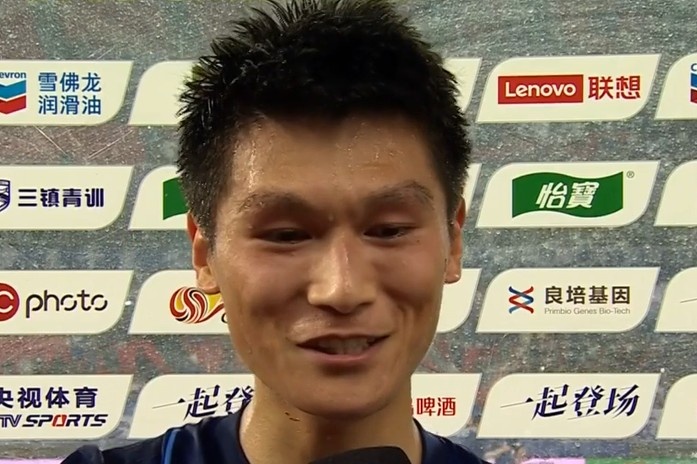 郑浩乾：确实等了很长时间才再次取得进球 帮球队获胜是最关键的